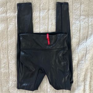 Spanx Faux Leather Leggings